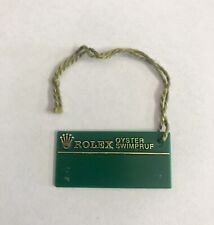 ROLEX Vintage Green Tag Hangtag Oyster Swimpruf S840329 1993 SUBMARINER DATE GMT picture