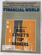 Financial World Magazine Vtg 1974 Rare Ads Brokers Kennecott Mary Kay ABC picture