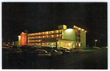1960-70's REHOBOTH BEACH DELAWARE ATLANTIC SANDS MOTEL NIGHT VIEW POSTCARD picture