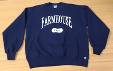 Vintage Russell Farmhouse Fraternity University Of Iowa Crewneck Size Large picture