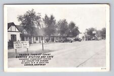 Corbin KY- Kentucky, Yeary's Tourist Court Service Station, Vintage Postcard picture