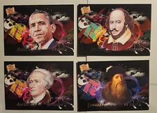 2021 Pieces Of The Past Lot of 4: Obama, Shakespeare, Hamilton, Da Vinci picture