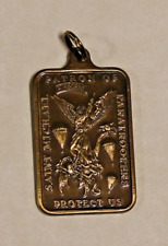 Saint Michael Patron Saint of Paratroopers Army Airborne Bronze Pendant / coin picture