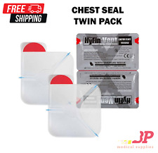 Hyfin Vent 10-0037 Chest Seal Twin Pack for Wounds 6