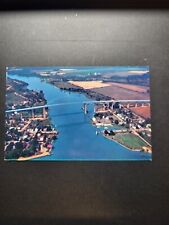 Wilmington Delaware DE Postcard Chesapeake City Bridge Highway 213 picture