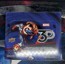 2015 Upper Deck Marvel 3d Sealed Hobby Box Lenticular Marvel Cards Brand NEW picture