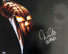 NICK CASTLE SIGNED AUTOGRAPH 16X20 PHOTO - THE SHAPE HALLOWEEN BECKETT BAS 5 picture