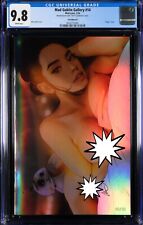 CGC 9.8  FOIL #10/10 Mad Love Comics REY PADME STAR WARS Mironishin FULL CHASE picture