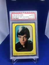 1983 Topps Star Wars Return Of The Jedi Luke Skywalker Sticker #10 PSA 10 Pop: 9 picture