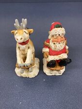 1996 David Frykman Oh What Fun It Is To Ride Special Edition Reindeer & Santa picture