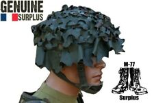 Helmet Cover French Army Reversible Camo Net Sniper Ghillie Netting Salade  picture
