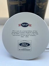 Ford Collectible Ice Bucket Issued in 1978, 75th Ann black &gold color well keep picture
