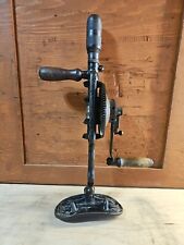 Antique MILLERS FALLS Breast Chest Drill Age Unknown 18” Long picture