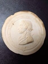Lord Nelson Vintage Or Antique Plaster Cameo Decor Or Wax Seal picture