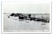 Postcard Hwy 410 Between Kennewick & Richland, WA 1948 Flood RPPC A50 picture