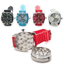 Portable 2-in-one Watch Grinder, Herb Crusher Shape Grinder Rotating Wheel Gift picture