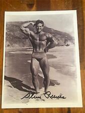 STEVE REEVES bodybuilding muscle SIGNED photo (rp) picture