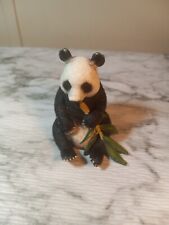 SCHLEICH Animal Figure GIANT PANDA Eating Bamboo 14664 RETIRED Wildlife Toy picture