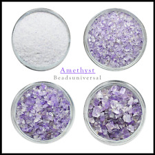 Natural Raw Purple Amethyst Crushed Gemstone Raw Rough Powder Healing Crystal picture