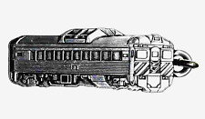 BC Rail, Whistler Explorer Pewter Keychain, Discontinued Railroad Passenger Car picture