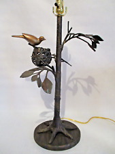 Vintage Fredrick Cooper Cast Bird's Nest Table Lamp 31