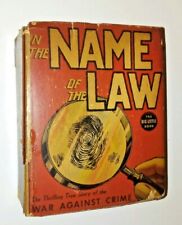 IN THE NAME OF THE LAW-BIG LITTLE BOOK 1937-WAR AGAINST CRIME-VALLELY PRE CODE picture