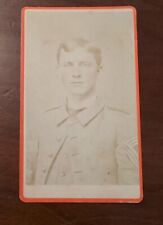 Soldier Cadet Carte de Visite CDV Photograph Antique American picture