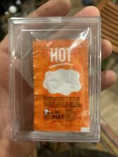 EMPTY SEALED DEFECTIVE Taco Bell Hot Sauce Single Packet AND ERROR BLANK *rare* picture