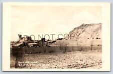 Postcard KS RPPC Baxter Springs Ballard Mine Flatbed Truck Cars Cherokee Co I2 picture