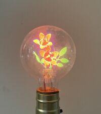 Vintage Aerolux Style ABCO Neon Res Lily Flower Light Bulb Floral WORKS & Box picture