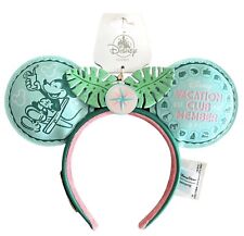 Disney Loungefly Vacation Club DVC Resort Mickey Ears Headband Ears Adult - NEW picture