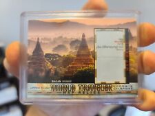 2018 Upper Deck Goodwin Bagan Myanmar World Traveler Maps Relic WT-54 1:1758 SP picture