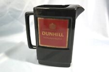 Vtg Alfred Dunhill Cigarettes Tobacco English Carafe Decanter Pitcher Black Red picture