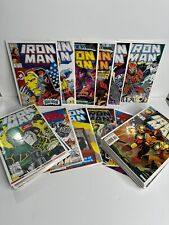 Huge Lot of 43 Copper Age Iron Man Comics (Includes 3 Foil Covers) picture
