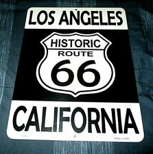 ROUTE 66 LOS ANGELES CALIFORNIA Metal Sign #6 - NEW picture