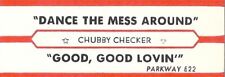 Jukebox Title Strip - Chubby Checker: 