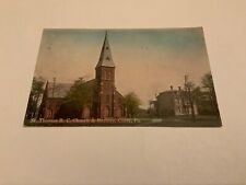 Corry, Pa. ~ St. Thomas R.C. Church & Rectory - 1914 Stamped  Antique  Postcard picture