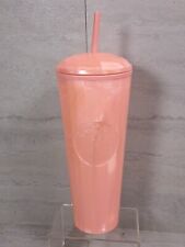 Starbucks Summer 2021 Pink Marble Blush 24 oz Cold Cup Tumbler  picture