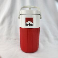 Marlboro Drink Cooler Thermos Coleman Water Jug Vintage Tobacco Collection  picture