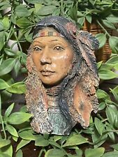 VTG Native American “Pocahontas” Sculpture  picture