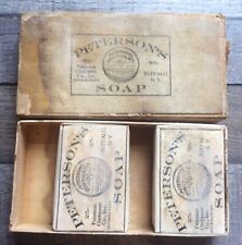 Vintage MCM  Soap Bars - NY Buffalo  Peterson’s Ointment picture