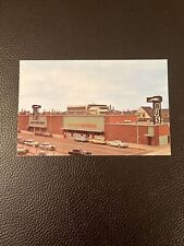 Vintage POSTCARD--CALIFORNIA--Fresno--Greyhound Bus Station--Post Cafeteria 50's picture