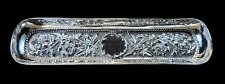 1900 London Sterling Silver Repoussé Pen Tray by John Grinsell & Sons 2.28 ozt picture