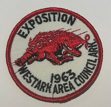 1963 Westark Area Council Arkansas Exposition Boy Scout Patch MC6 picture