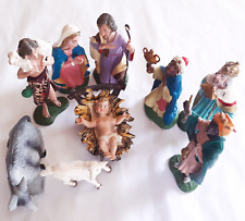 VTG Fontanini 10 Piece Made In Italy Small Nativity Figurines For Manger Scene picture