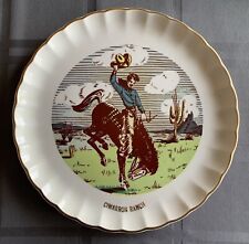 Vintage Cimarron Ranch Souvenir Collector Plate  app 9