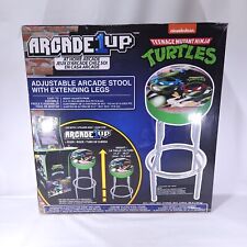 Arcade1up Teenage Mutant Ninja Turtles TMNT Adjustable Stool Open Box Complete picture