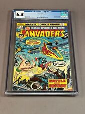 Marvel Comics The Invaders # 1 comic CGC slabbed and graded 6.5 picture