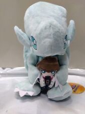 Yu-Gi-Oh Blue Eyes White Dragon Plush Doll Hold Seto Kaiba New picture