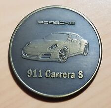 Porsche Coin Medal 2016 Porsche 911 Carrera S - Original picture